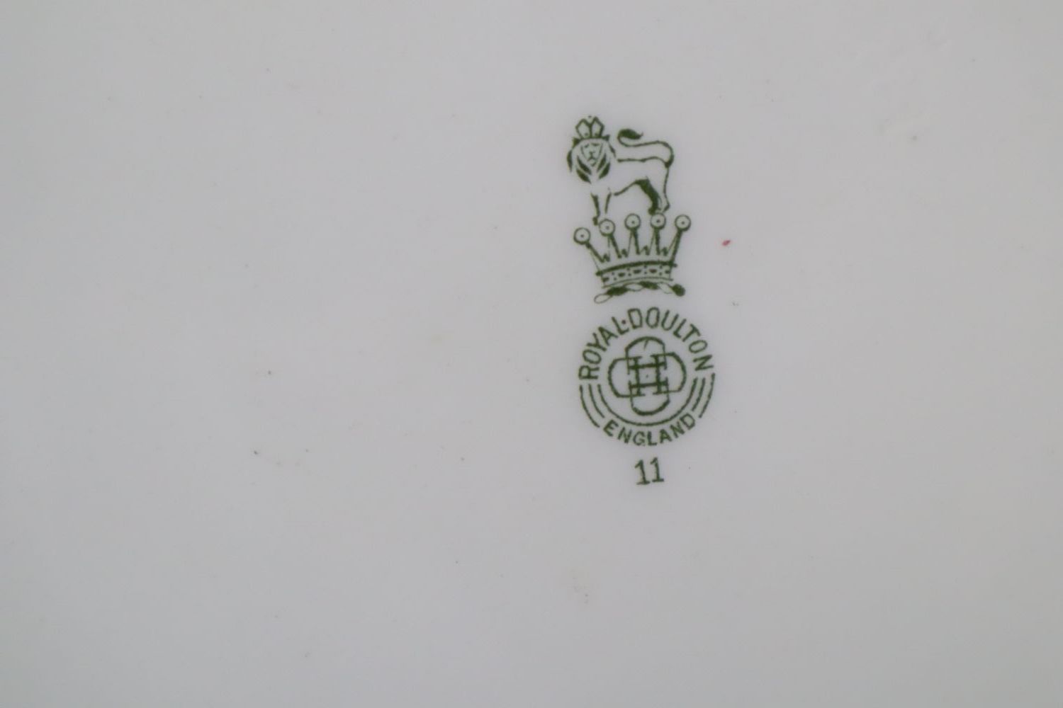 A Meissen plate, an Imari dish, Doulton plates, a Charlotte Rhead vase etc.